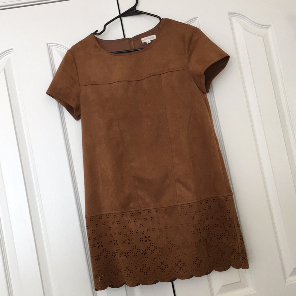 Boutique suede dress